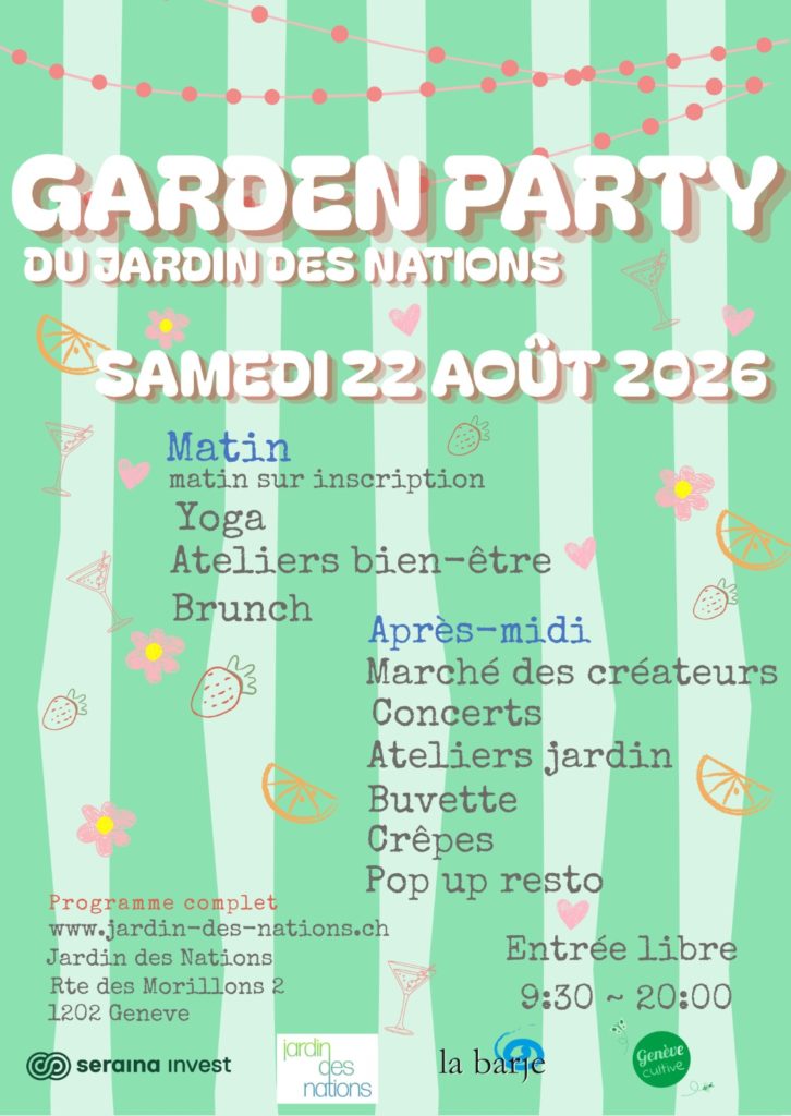 Garden Party du Jardin des Nations