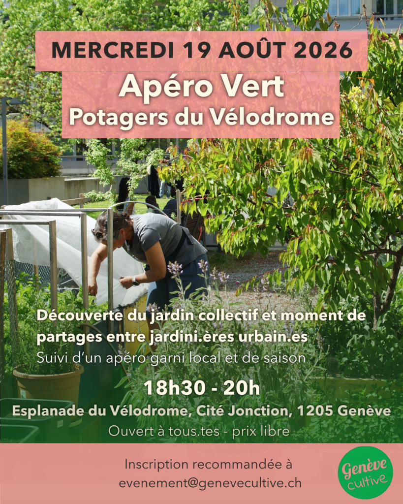 Apéro Vert - Potagers du Vélodrome