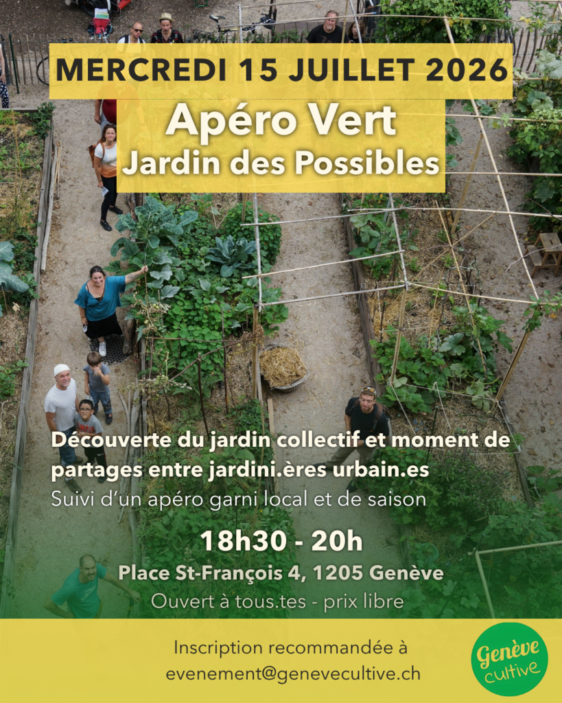 Apéro vert - Jardin des Possibles